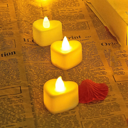 Festival Decorative LED Tealight Candles – Battery Operated for Party, Wedding, Birthday & Gifts, Diwali (24 Pc Set)